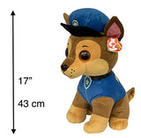 Ty Beanie Babies 90250 Paw Patrol Chase Shepherd Dog Large