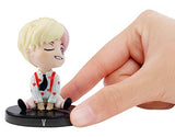 BTS 3-in v Vinyl Doll and Base, Based on Bangtan Boys Global Boy Band, Highly Portable Figure, Toy for Boys and Girls Age 6 and Up.