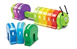 Melissa & Doug Counting Caterpillar - Classic Wooden Toy With 10 Colorful Numbered Segments