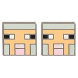 JINX Minecraft Video Game Sheep Enamel Stud Earrings