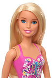 Barbie Doll, Blonde, Wearing Swimsuit, for Kids 3 to 7 Years Old, Model:GHW37
