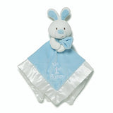 GUND Baby Lovey Plush Stuffed Animal Blanket, Blue My 1st Bunny Easter, 12"