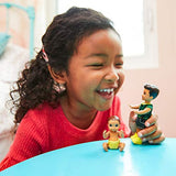 Barbie Skipper Babysitters Inc. Dolls, 2 Pack of Sibling Dolls Includes Small Toddler Doll and Baby Doll in Diaper, for 3 to 7 Year Olds