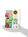 Great Circle Works Logiq Tower Puzzle, Educational and Creative 3D Wooden Puzzle Game for Kids, 22,069 Solutions