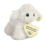 Aurora Precious Moments Luffie Lamb Heaven's Blessing Rattle - 5(White)