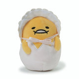 GUND Sanrio Gudetama The Lazy Egg Baby Stuffed Animal Plush, Yellow & White, 4.5"