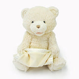 Baby GUND My First Teddy Bear Peek A Boo Animated Stuffed Animal Plush, Cream, 11.5"