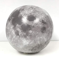 Jet Creations Moon Ball Inflates 12 inch Diameter Fun Summer Gift for Children or Adults Earth Natural Satellite Model Suitable for Science Teaching GTO-12MOON