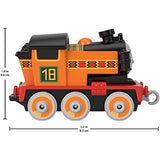 Thomas & Friends Fisher-Price Nia Die-Cast Push-Along Toy Train Engine for Preschool Kids Ages 3 Years and Older