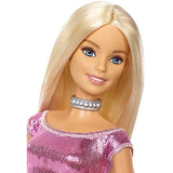 Barbie Happy Birthday Doll, Blonde, Wearing Shimmery Pink Party Dress with Gift