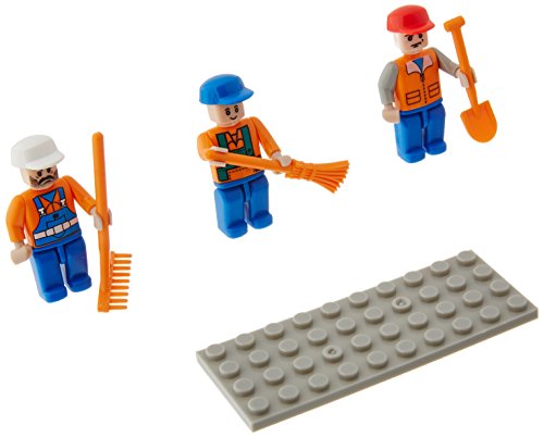 Bundle of 2 |Brictek Mini-Figurines (2 pcs Firefighter & 3 pcs Farm Sets)