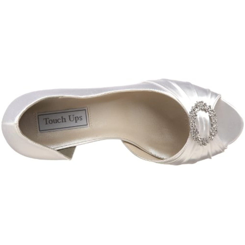 Touch Ups Women's Ivanna Pump,Silver,10.5 M US