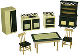 Melissa & Doug Doll-House Furniture- Kitchen Set