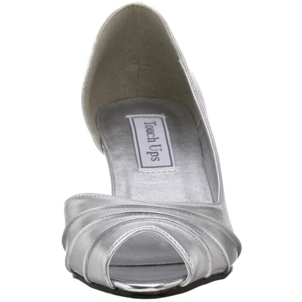Touch Ups Women's Abby Pump,Silver,8 W