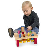 Melissa & Doug Shape Sorting Cube with Pounding Bench