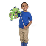 Melissa & Doug Dragon Puppet with Detachable Wooden Rod for Animated Gestures