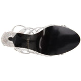 Touch Ups Women's Mitzi Ankle-Strap Sandal,Silver,6 M US