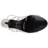 Touch Ups Women's Mitzi Ankle-Strap Sandal,Silver,5 M US