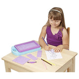 Melissa & Doug Princess Design Activity Kit w/ 9 Double Sided Textured Fashion Plates + FREE Scratch Art Mini-Pad Bundle [49092]
