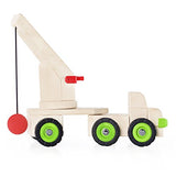 Guidecraft Big Block Wrecking Ball Truck, Wooden Toy Teaches Pendulums
