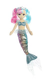 Aurora World Sea Sparkles Rainbow Mermaid Sea Lily Plush