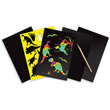 Melissa & Doug Scratch Art Activity Kits Set - Rainbow, Dinosaur, and Sea Life