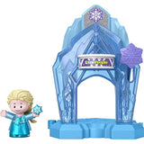 Little People – Disney Frozen Elsa's Palace Portable Playset with Figure for Toddlers and Preschool Kids Ages 1 ½ to 5 Years