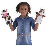 Melissa & Doug Hand Puppet Bundle - Farm & Zoo Friends