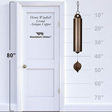 Woodstock Chimes HWXLC The Original Guaranteed Musically Tuned Chime Grand Heroic Windbell, Antique Copper