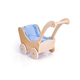 Guidecraft Natural Wooden Doll Buggy - Fits 18" American Girl Dolls G98106