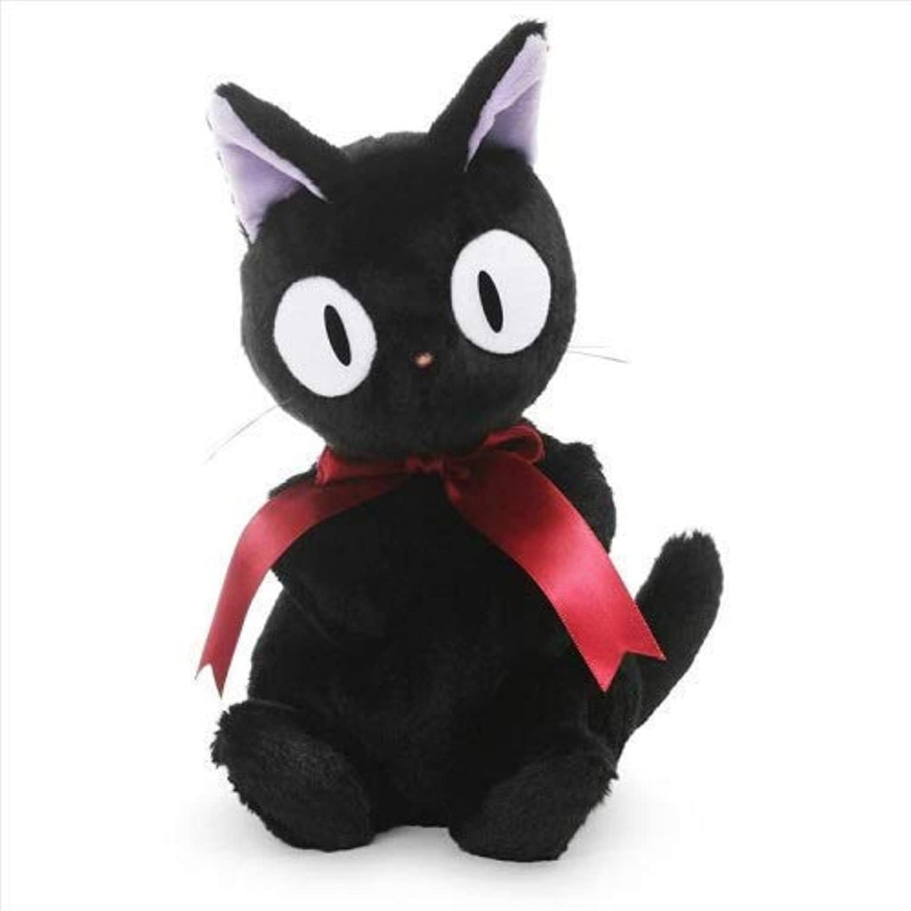 GUND Studio Ghibli 30th Anniversary Jiji Cat Stuffed Animal, Black, 8"