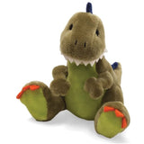 Gund Animal Chatter Dino-Roars (Set of 4) - Triceratop, T-rex, Apatosaurus and Stegosaurus.