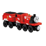 Fisher Price Thomas the Tank Engine wooden rail series Roll & Whistle James BDG14