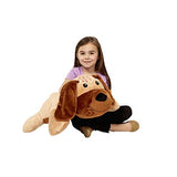 Melissa & Doug Cuddle Dog Jumbo Plush Stuffed Animal with Activity Card