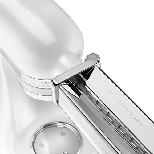 KitchenAid KSM155GBFP 5-Qt. Artisan Design Series with Glass Bowl - Frosted Pearl White