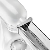 KitchenAid KSM155GBFP 5-Qt. Artisan Design Series with Glass Bowl - Frosted Pearl White