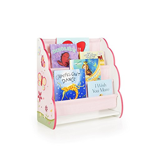 Guidecraft Wood Hand-painted Butterfly Buddies Book Display G86600