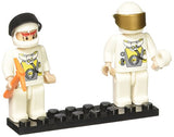 Bundle of 2 |Brictek Mini-Figurines (2 pcs Teacher/Student & 2 pcs Astronaut Space Sets)