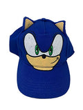 Sonic The Hedgehog Cartoon Game Cosplay Costume Adjustable Baseball Blue Cap for Little Boys Hat