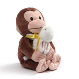 GUND Curious George with Bunny Stuffed Animal Plush, 10"