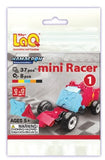 LaQ Hamacron Mini Racer 1 Car Model Building Kit, Red