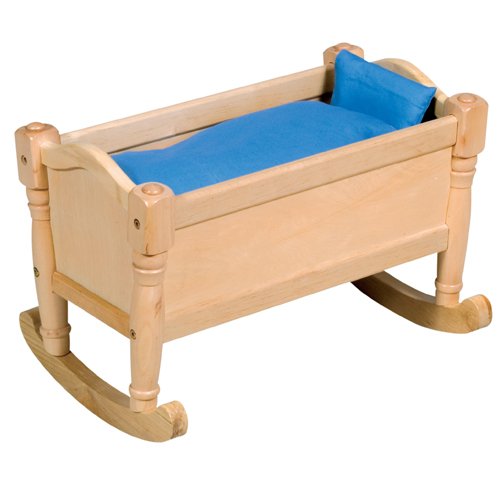 Guidecraft Precious Doll Cradle, Natural