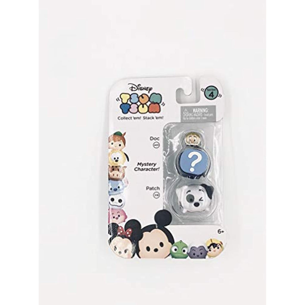 Disney Tsum Tsum Series 4 Doc & Patch 1" Minifigure 3-Pack