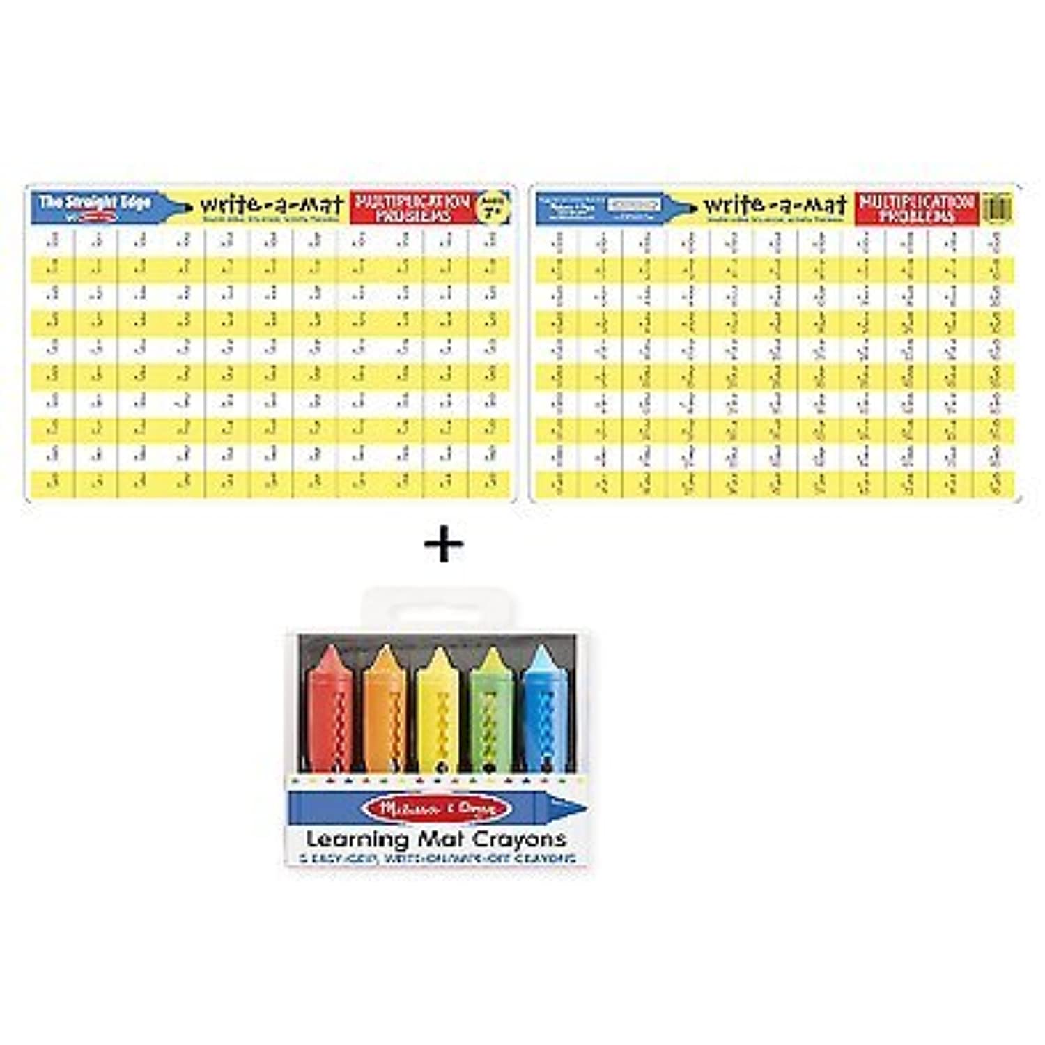 Learning Mat Multiplication and Crayon Set from Little Folks