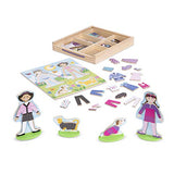 Melissa & Doug Best Friends Magnetic Dress-Up Play Set
