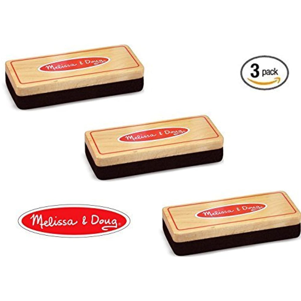Melissa & Doug Felt Chalk Eraser (3 PACK)