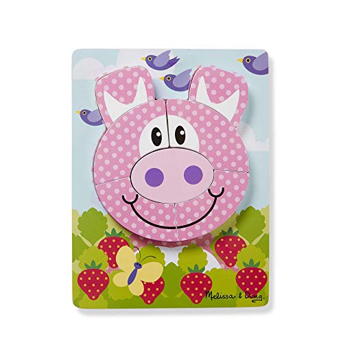 Melissa & Doug Jigsaw Puzzle Set: Farm