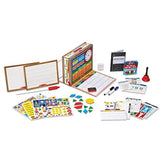 Melissa & Doug School Time Play Set +Free Scratch Art Mini-Pad Bundle (8514)