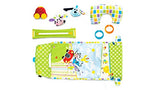 Baby Tummy Time Mat by Yookidoo. Newborn Musical Playmat & Outdoor Gym. Pillow, Teething Toys and Portable Fold-Up Case. 0- 12 months.