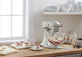 KitchenAid KSM155GBSR 5-Qt. Artisan Design Series with Glass Bowl - Sugar Pearl Silver